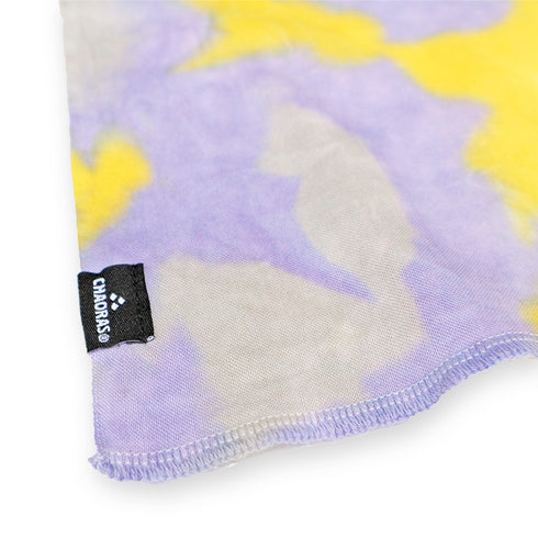 CHAORAS Sports Tenugui / Tie-dye  yellow x purple